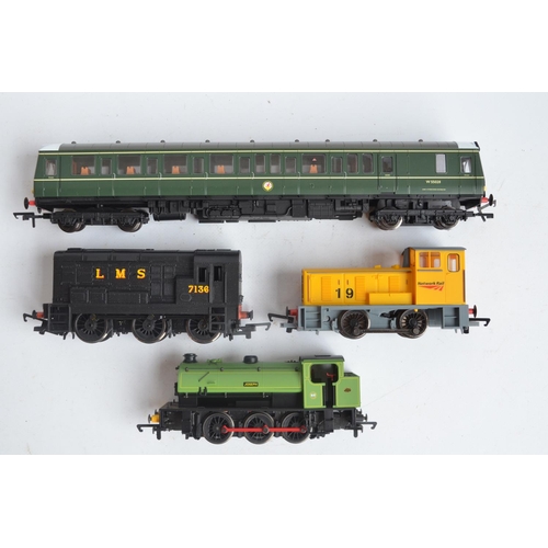 1072 - Four OO gauge electric train models from Hornby to include R2771 Class 121 Driving Motor Brake W5502... 