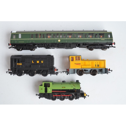 1072 - Four OO gauge electric train models from Hornby to include R2771 Class 121 Driving Motor Brake W5502... 