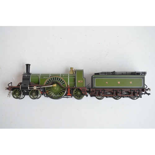 1076 - Rapido Trains/Railway Museum exclusive 449373 OO gauge GNR Stirling No1 electric steam train model (... 