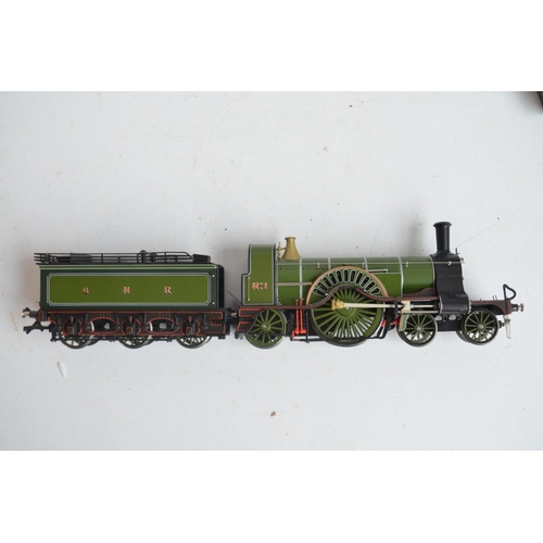 1076 - Rapido Trains/Railway Museum exclusive 449373 OO gauge GNR Stirling No1 electric steam train model (... 