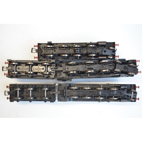 1081 - Three boxed OO gauge electric steam train models, all BR black liveried to include Hornby RR3223 2-8... 