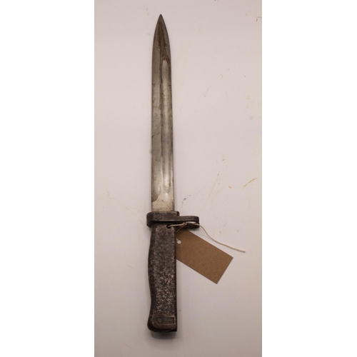 315 - German M1916 Ersatz Carter EB9 bayonet in fair condition with scabbard from an unknown 38cm bayonet.... 