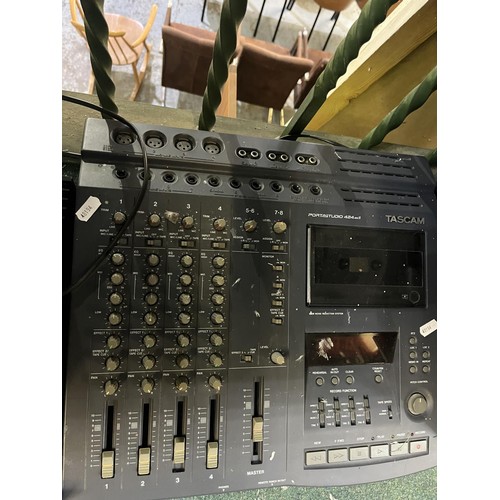 739 - Large mixed collection of sound and stereo equipment to inc. Digitech Remote Foot Controller, Soundc... 