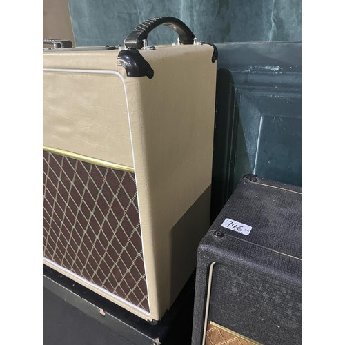 746 - Vox AC30TB serial no.25450, Ashdown Engineering FA 412A amplifier, Vox AC30 serial no.9417N and a un... 