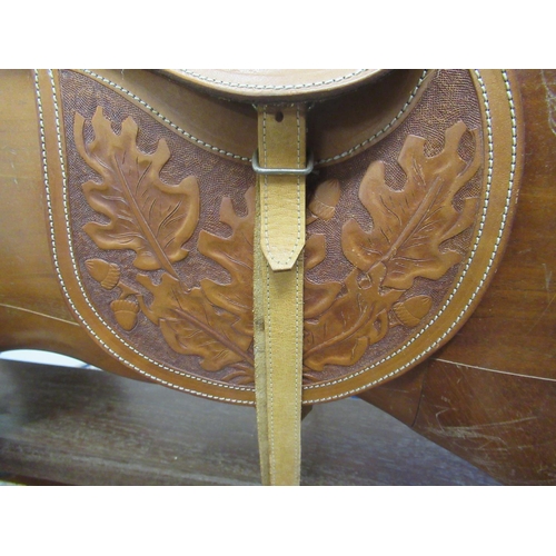 1451 - All The Kings Horses solid wood Rocking Horse, supplied by Bell Book and Candle Osmotherley, with re... 