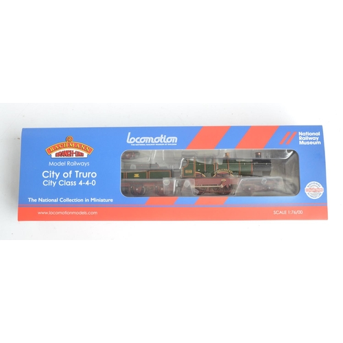 1086 - Bachmann OO gauge 31-725NRMB (National Railway Museum exclusive) GWR (monogram) City Class 4-4-0 344... 