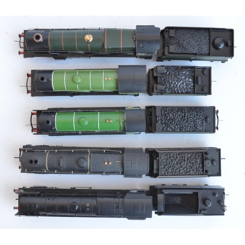 1093 - Five OO gauge electric steam train models from Hornby, Mainline and Bachmann to include Bachmann 32-... 