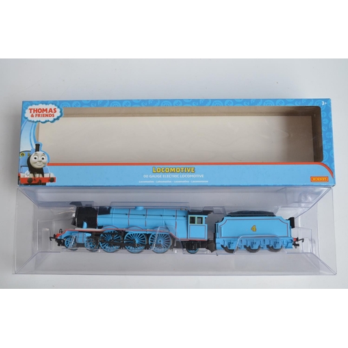 1095 - Hornby OO gauge R9291 Gordon The Blue Engine electric steam train model in near mint condition, box ... 