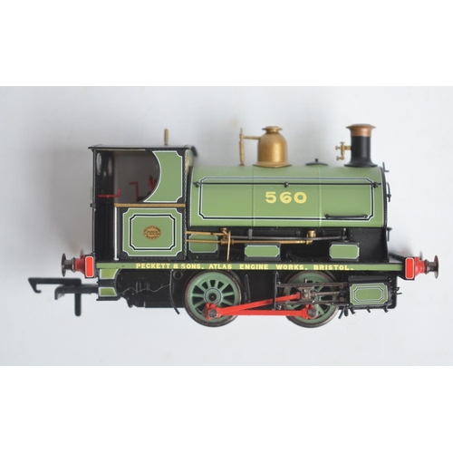 1096 - Hornby OO gauge R3615 DCC Ready Peckett W4 0-4-0, Peckett & Sons Atlas Engine Works Bristol, highly ... 