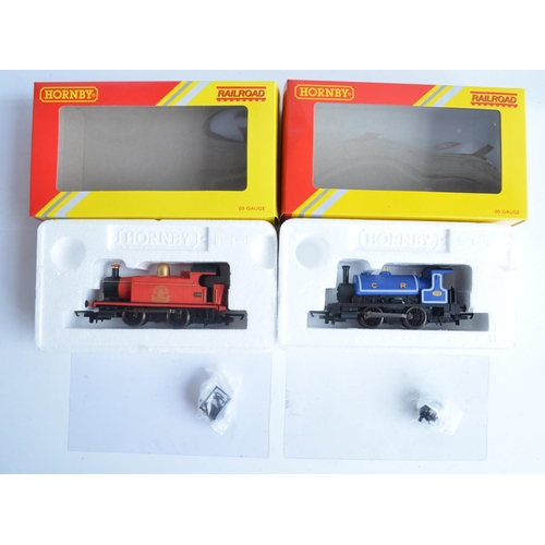 1097 - Three OO gauge electric steam train models from Hornby to include R3228 0-6-0 J94 Class National Coa... 