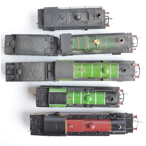 1099 - Ten unboxed previously run OO gauge electric steam train models from Hornby, Bachmann, Mainline and ... 