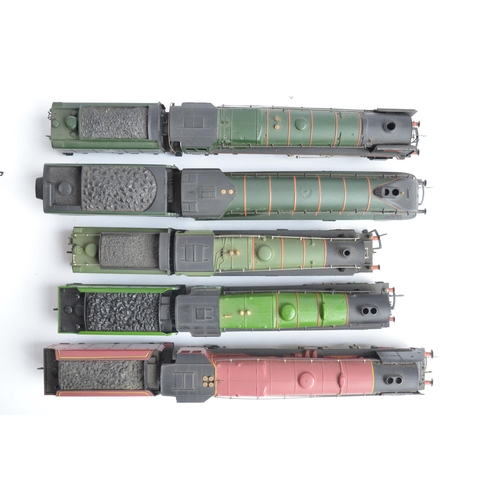 1099 - Ten unboxed previously run OO gauge electric steam train models from Hornby, Bachmann, Mainline and ... 