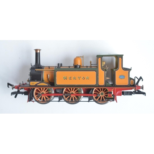 1101 - Five unboxed previously run OO gauge electric steam train models including highly detailed examples ... 