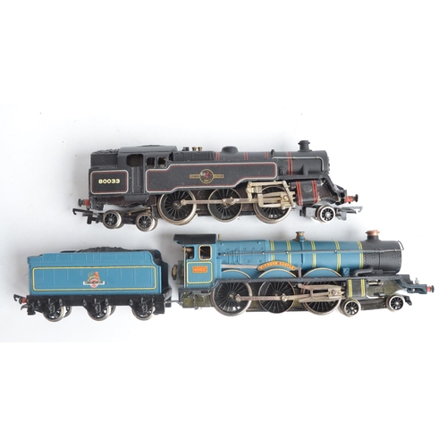 1104 - Five metal bodied OO gauge electric locomotive models to include 3x Wrenn, 1x Hornby Dublo (Castle C... 