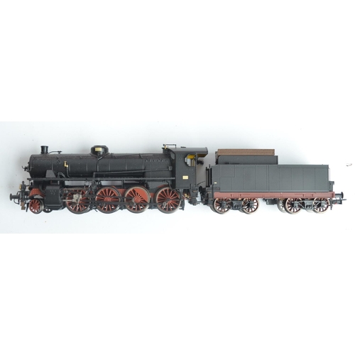 1106 - Seven HO gauge continental electric steam train models from Roco and Rivarossi including a boxed Riv... 