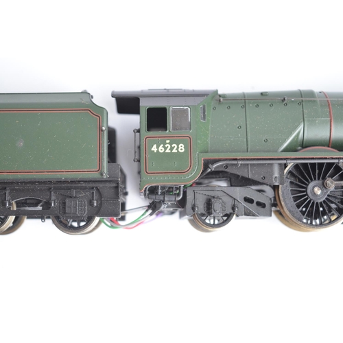 1108 - Collection of used/damaged/adapted OO gauge electric steam train models, all A/F to include a boxed ... 