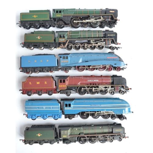 1109 - Twelve unboxed OO gauge electric steam locomotive models from Hornby, Bachmann, Triang, Mainline plu... 