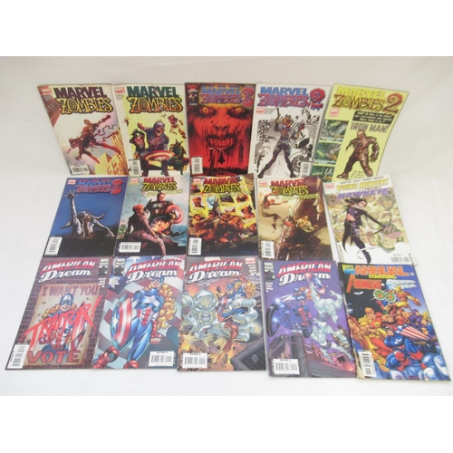 1433 - Marvel comics - large mixed collection of comics to inc. Iron Man, Captain America, She-Hulk, Heroes... 