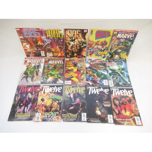 1433 - Marvel comics - large mixed collection of comics to inc. Iron Man, Captain America, She-Hulk, Heroes... 