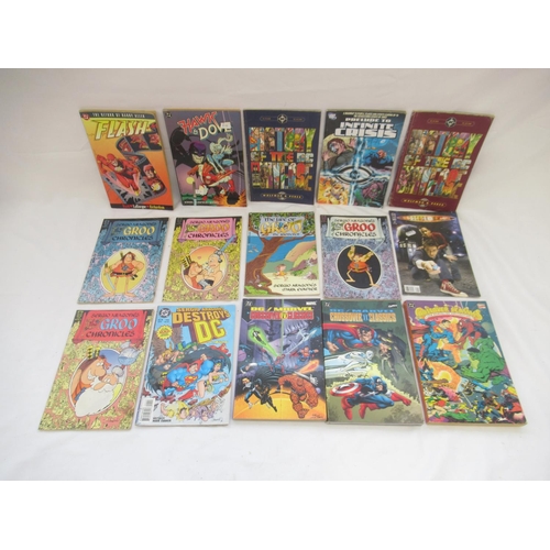 1437 - Mixed collection of DC and other comics, graphic novels, etc. (76)