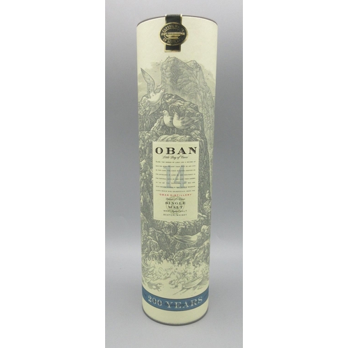 1269 - Oban 200th Anniversary 1994 edition 14 year old  West Highland Single Malt Scotch Whisky, 43% ABV / ... 