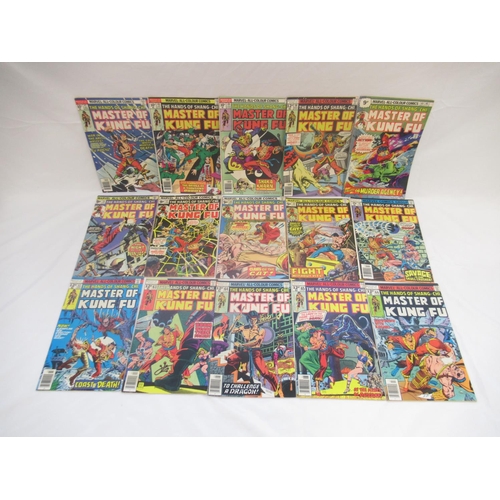 1442 - Marvel comics - mixed collection of Marvel comics ton inc. Luke Cage, Iron Fist, Master of Kung Fu, ... 