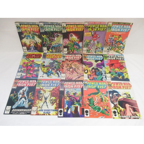 1442 - Marvel comics - mixed collection of Marvel comics ton inc. Luke Cage, Iron Fist, Master of Kung Fu, ... 