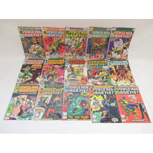 1442 - Marvel comics - mixed collection of Marvel comics ton inc. Luke Cage, Iron Fist, Master of Kung Fu, ... 