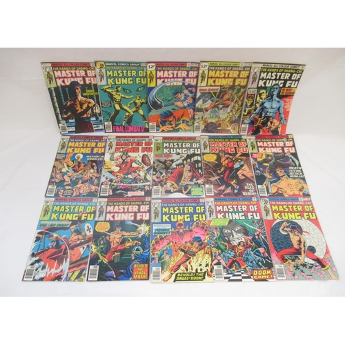 1442 - Marvel comics - mixed collection of Marvel comics ton inc. Luke Cage, Iron Fist, Master of Kung Fu, ... 