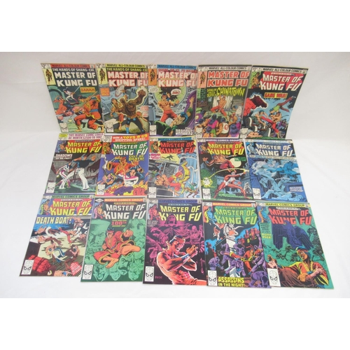 1442 - Marvel comics - mixed collection of Marvel comics ton inc. Luke Cage, Iron Fist, Master of Kung Fu, ... 