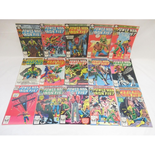 1442 - Marvel comics - mixed collection of Marvel comics ton inc. Luke Cage, Iron Fist, Master of Kung Fu, ... 