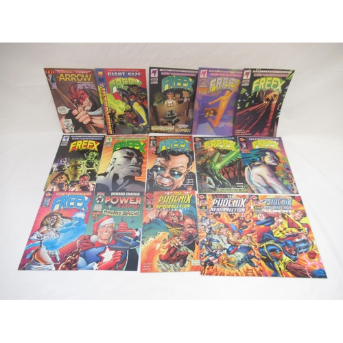 1443 - Malibu comics - mixed collection of Malibu comics to inc. Freex Signed issue #1 with COA from Cataly... 