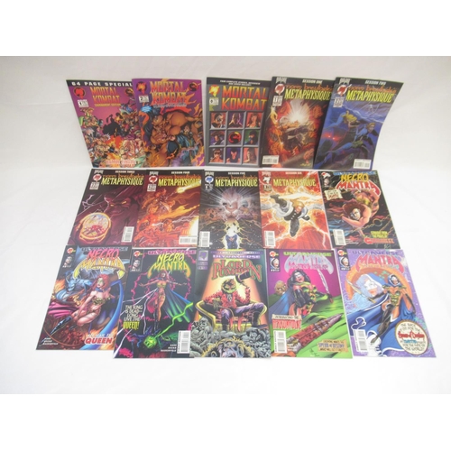 1443 - Malibu comics - mixed collection of Malibu comics to inc. Freex Signed issue #1 with COA from Cataly... 