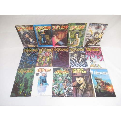 1446 - Mixed collection of comics from Now Comics, Oni Press, Defiant, Aircel, etc. to inc. The Green Horne... 