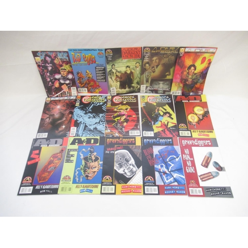 1449 - Mixed collection of comics from Harrier Comics, Valkyrie Press, Armada, Continuity Comics, etc. to i... 