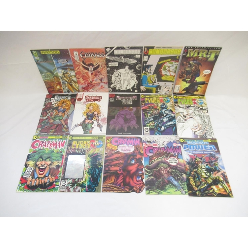 1449 - Mixed collection of comics from Harrier Comics, Valkyrie Press, Armada, Continuity Comics, etc. to i... 