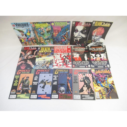 1449 - Mixed collection of comics from Harrier Comics, Valkyrie Press, Armada, Continuity Comics, etc. to i... 