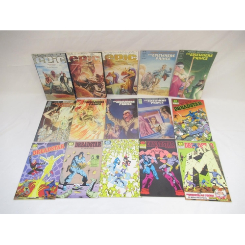 1452 - Epic Comics - mixed collection of Epic comics to inc. Alien Legion, Coyote, Dreadstar, Critical Line... 