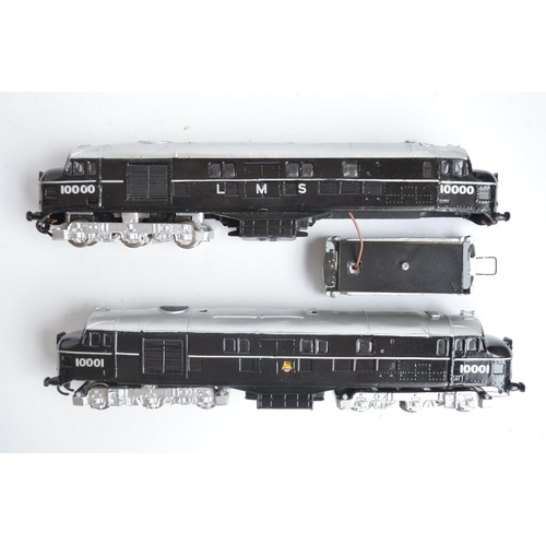 1111 - Collection of metal kit built OO gauge locomotive models and adapted pre-built models including an L... 