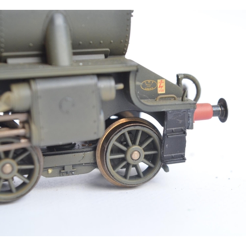 1116 - Two Hornby OO gauge weathered BR black livery Super Detail series electric steam locomotive models t... 