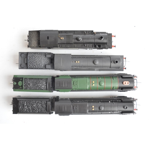 1117 - Four boxed OO gauge electric steam train models from Hornby to include R2398 Super Detail series BR ... 