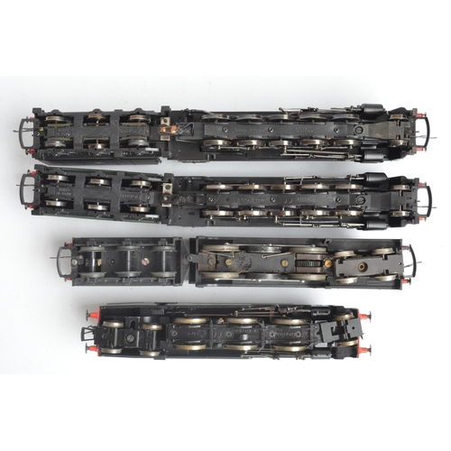 1117 - Four boxed OO gauge electric steam train models from Hornby to include R2398 Super Detail series BR ... 