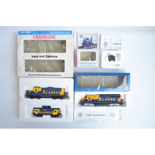 1119 - Collection of HO gauge electric locos to include Bachmann 63548 EMD GP40 and Trainline 931-700 diese... 