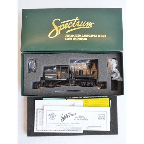 1120 - Bachmann On30 gauge (1/48 scale) Spectrum diecast metal highly detailed Two Truck Shay American stea... 