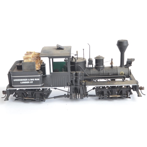 1120 - Bachmann On30 gauge (1/48 scale) Spectrum diecast metal highly detailed Two Truck Shay American stea... 