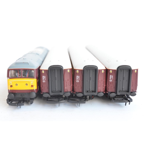 1123 - Hornby OO gauge R3697 Northern Belle train pack with West Coast Railways Class 57 Co-Co 57601 'Winds... 