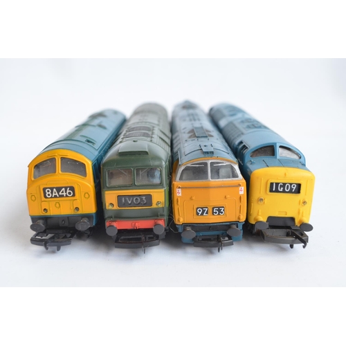 1127 - Eight OO gauge diesel electric locomotive models from Hornby and Lima to include 4 boxed examples, s... 