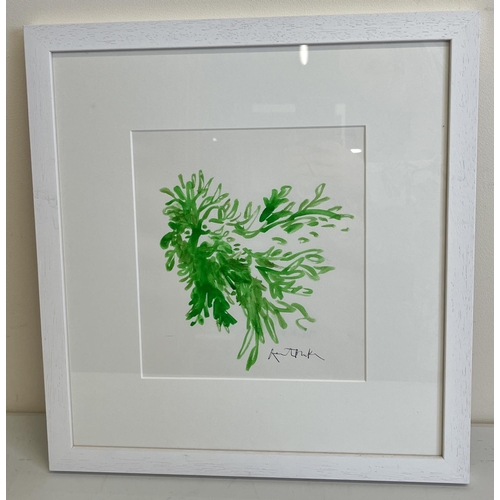 1305 - Sir Quentin Blake CBE RDI HRWS (British b.1932); 'The Green Man' watercolour, signed, 24cm x 21.5cm