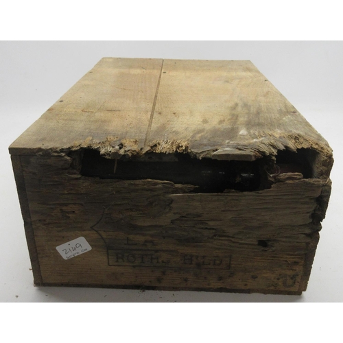 1261 - Chateau Lafite Rothschild, 1970, Pauillac, 12btls in wooden case