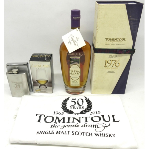 1266 - Tomintoul 1976 Speyside 30+ year old single malt scotch whisky, 2007 bottling, 40% ABV / 70cl, 1 bot... 